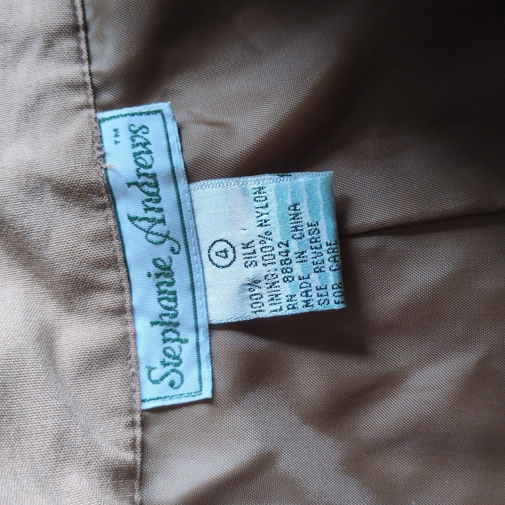 vtg 90s silk Stephanie Andrews Pants - Picture 7 of 8